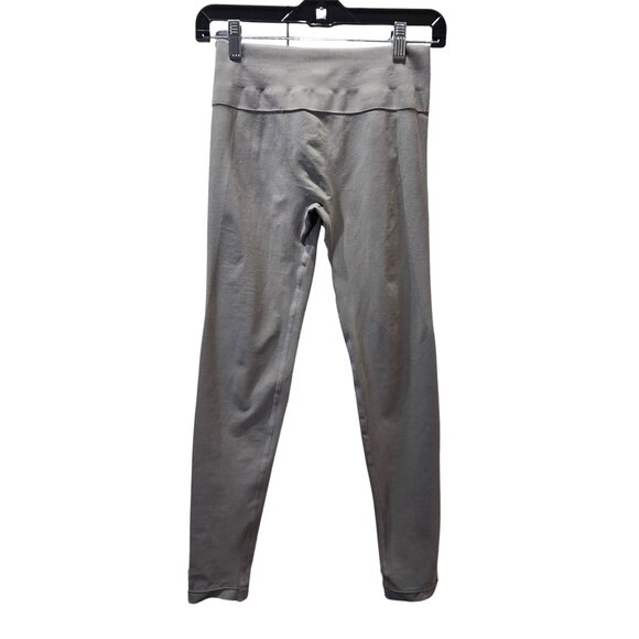 NWOT | Gray Seamless High Waisted Scrunch Butt Lifting Workout Leggings | Small - Picture 1 of 4